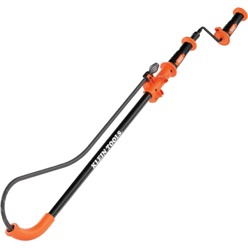 D&eacute;gorgeoir en acier pour toilette, Manuel, 3' Longueur du c&acirc;ble, 1/2" Diam&egrave;tre du c&acirc;ble Helyx Safety & Industrial Supplies
