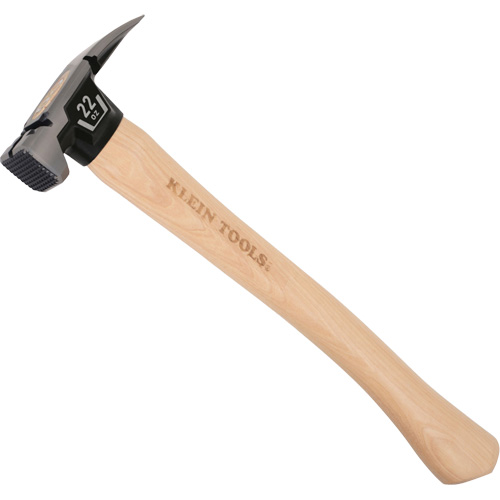 Marteau &agrave; panne fendue droite &agrave; face meul&eacute;e, 22 oz, Prise en Bois, 16-1/10" lo Helyx Safety & Industrial Supplies