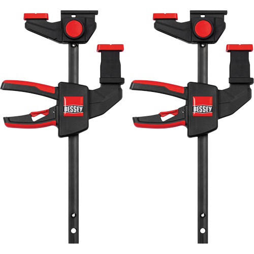 2-Piece One-Handed Table Clamps, 6" (152.4 mm) Helyx Safety & Industrial Supplies