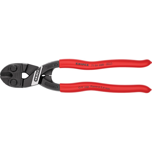 Coupe-boulons compact &agrave; levier d&eacute;multipli&eacute; CoBolt&reg;, 8" l, Coupe centrale Helyx Safety & Industrial Supplies