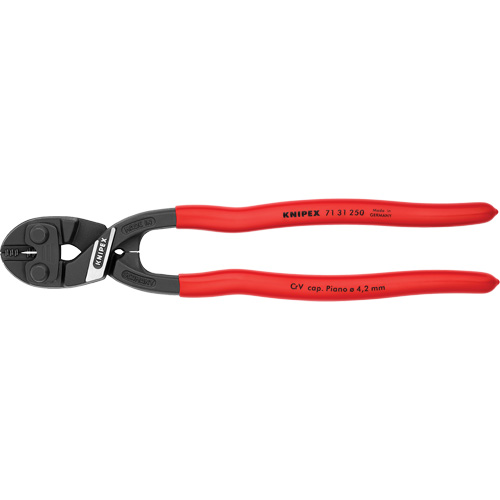 Coupe-boulons compact &agrave; levier d&eacute;multipli&eacute; CoBolt&reg; XL avec lame &agrave; encoche, 10" l, Coupe centrale Helyx Safety & Industrial Supplies