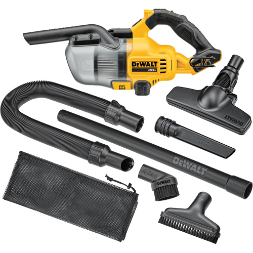 Aspirateur &agrave; main sans fil pour d&eacute;chets secs, 20 V, Capacit&eacute; 0,18 gal Helyx Safety & Industrial Supplies