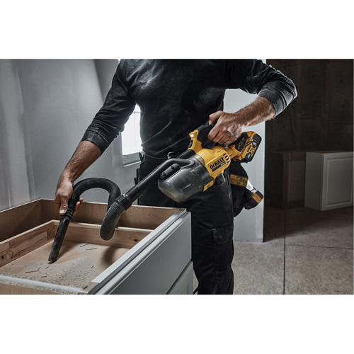 Aspirateur &agrave; main sans fil pour d&eacute;chets secs, 20 V, Capacit&eacute; 0,18 gal Helyx Safety & Industrial Supplies