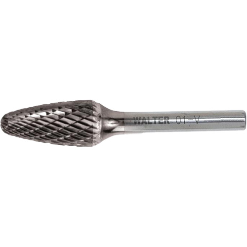 Tree Carbide Burr, SA, 1/2" Dia. Helyx Safety & Industrial Supplies