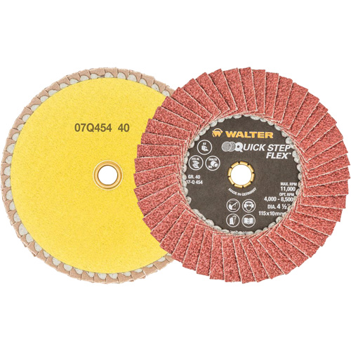 Disc Blender, 4-1/2" x Type 29, 40 Grit, Aluminum Oxide Helyx Safety & Industrial Supplies