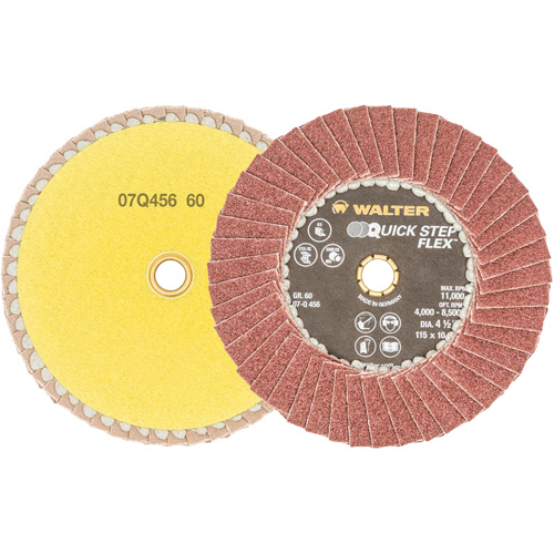 Disc Blender, 4-1/2" x Type 29, 60 Grit, Aluminum Oxide Helyx Safety & Industrial Supplies