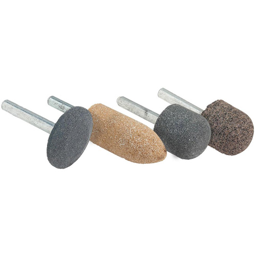 Mounted Point, A11, Ceramic, 7/8" Dia., 2" L, 36 Grit Helyx Safety & Industrial Supplies