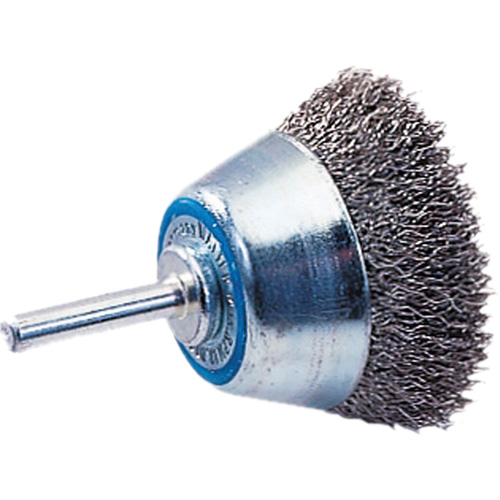 Brosse mont&eacute;e &agrave; fils ondul&eacute;s Helyx Safety & Industrial Supplies