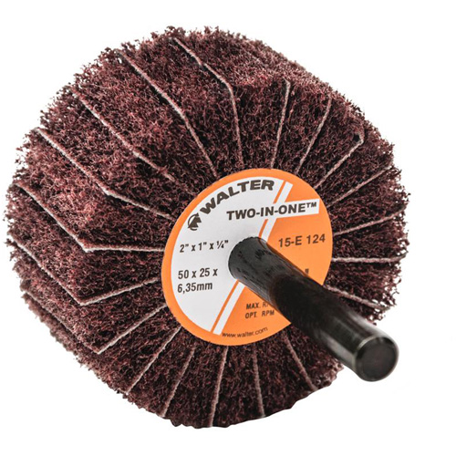 Meule &agrave; lamelles abrasives Two-In-One Helyx Safety & Industrial Supplies