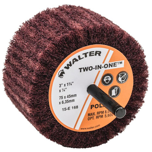 Meule &agrave; lamelles abrasives Two-In-One Helyx Safety & Industrial Supplies