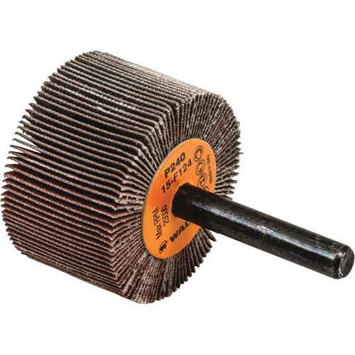 Flap Wheels-Coolcut Flap Wheels, Aluminum Oxide, 240 Grit, 1-1/2" x 1" x 1/4" Helyx Safety & Industrial Supplies