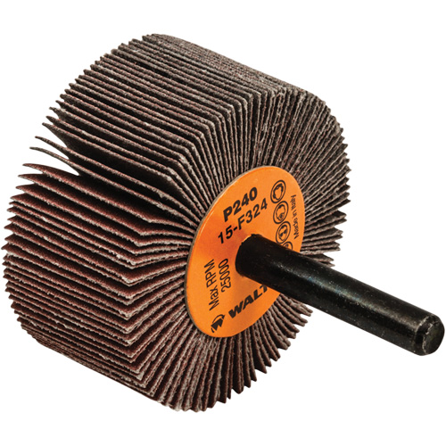 Flap Wheels-Coolcut Flap Wheels, Aluminum Oxide, 240 Grit, 2" x 1" x 1/4" Helyx Safety & Industrial Supplies