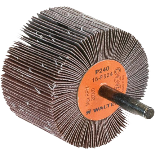 Flap Wheels-Coolcut Flap Wheels, Aluminum Oxide, 240 Grit, 2-1/2" x 1-1/2" x 1/4" Helyx Safety & Industrial Supplies