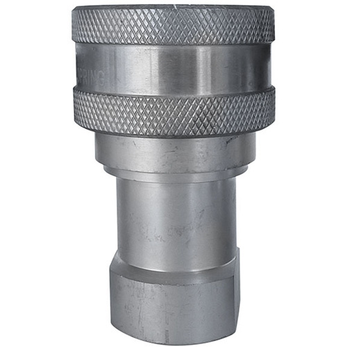 Hydraulic Quick Coupler - Stainless Steel Manual Coupler, Brass/Stainless Steel Helyx Safety & Industrial Supplies