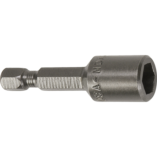 Tourne-&eacute;crou pour vis m&eacute;trique de feuille m&eacute;tallique, Embout 6 mm, Prise 1/4", 44,5 mm lo, Magn&eacute;tique Helyx Safety & Industrial Supplies