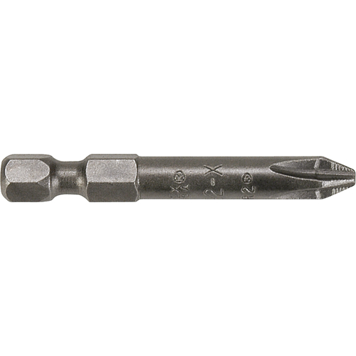 1/4" Phillips Power Drive, ACR, Phillips, #2 Tip, 1/4" Drive Size, 2-3/4" Length Helyx Safety & Industrial Supplies