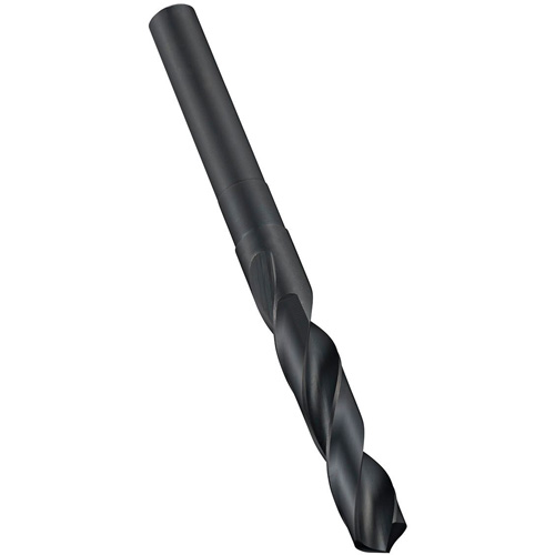 Reduced Parallel Shank Drill Bit, High Speed Steel, 21/32", 6" L, 3-1/8" Flute, 118° Point Angle Helyx Safety & Industrial Supplies