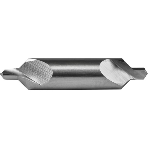 Combined Centre Drill and Countersink, #4, 0.125" Small Diameter, 5/16" Large Diameter, High Speed Steel Helyx Safety & Industrial Supplies