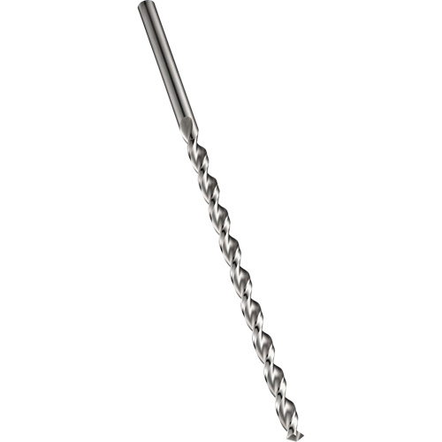 PFX Extra Length Drill Bit, 6.4 mm, High Speed Cobalt, 150 mm Flute, 130° Point Helyx Safety & Industrial Supplies
