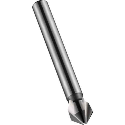 Fraise conique, 25,0 mm, Acier rapide, Angle de 90°, 3 cannelures Helyx Safety & Industrial Supplies