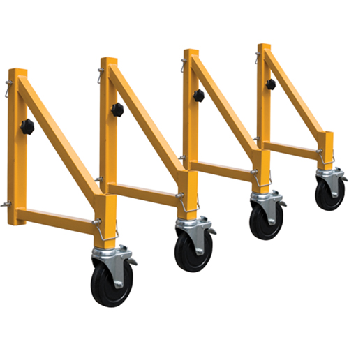 Mobile Work Scaffolding - Maxi Square Steel Scaffolding Accessories, Outrigger, 19-1/4" W x 24" H Helyx Safety & Industrial Supplies