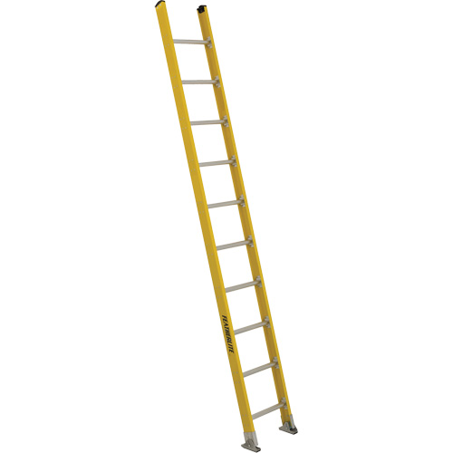 &eacute;chelles droites industrielles extra robustes (s&eacute;rie 5600), 10', Fibre de verre, 375 lb, CSA calibre 1AA Helyx Safety & Industrial Supplies