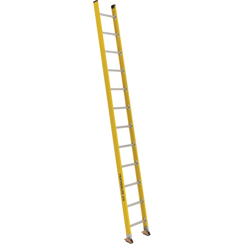 &eacute;chelles droites industrielles extra robustes (s&eacute;rie 5600), 12', Fibre de verre, 375 lb, CSA calibre 1AA Helyx Safety & Industrial Supplies