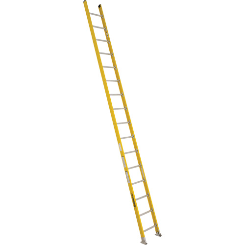 &eacute;chelles droites industrielles extra robustes (s&eacute;rie 5600), 16', Fibre de verre, 375 lb, CSA calibre 1AA Helyx Safety & Industrial Supplies