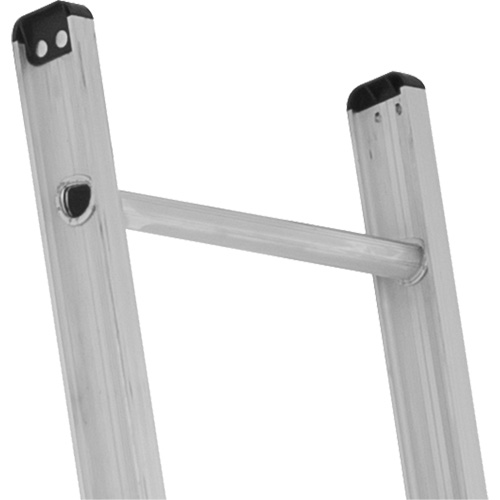 &eacute;chelles droites/&agrave; coulisse industrielles & robustes, 8', Aluminium, 300 lb, CSA calibre 1A Helyx Safety & Industrial Supplies