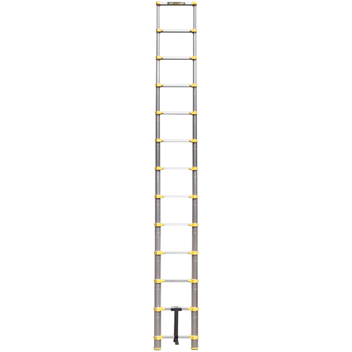 Telescopic Ladder, 3' - 12', Aluminum, 250 lbs. Capacity, Type 1 Helyx Safety & Industrial Supplies