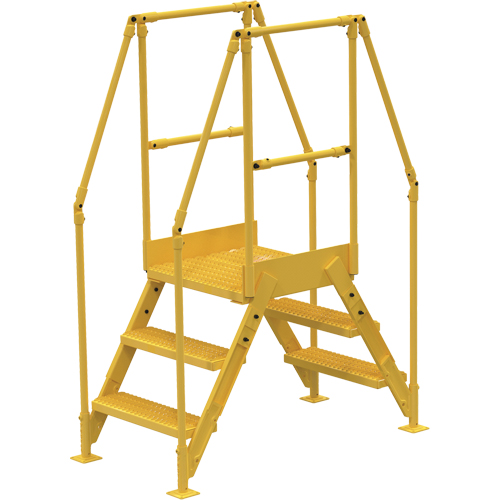 &eacute;chelles de liaison, 54-1/2" Port&eacute;e hors tout, 30" ha x 24" p, 24" Largeur de la marche Helyx Safety & Industrial Supplies