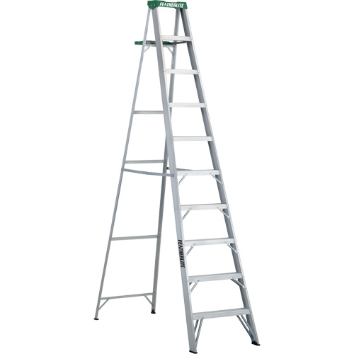 Commercial Duty Stepladders (2400 Series), 10', Aluminum, 225 lbs. Capacity, Type 2 Helyx Safety & Industrial Supplies