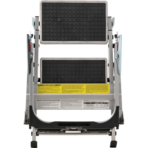 Tilt & Roll Step Stool Ladder, 2 Steps, 23" x 21" x 34.50" High Helyx Safety & Industrial Supplies