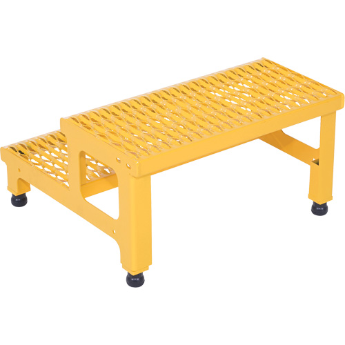 Plate-forme ajustable Step-Mate, 2 marche(s), 23-13/16" la x 22-7/8" lo x 15-1/4" h, Capacit&eacute; 500 lb Helyx Safety & Industrial Supplies