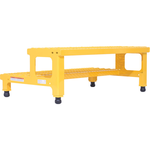 Plate-forme ajustable Step-Mate, 2 marche(s), 36-3/16" la x 22-7/8" lo x 15-1/4" h, Capacit&eacute; 500 lb Helyx Safety & Industrial Supplies