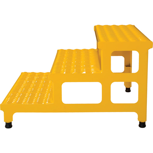 Plate-forme ajustable Step-Mate, 3 marche(s), 36-3/16" la x 33-7/8" lo x 22-1/4" h, Capacit&eacute; 500 lb Helyx Safety & Industrial Supplies