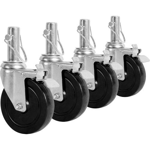 Set of Casters for Scaffolding Helyx Safety & Industrial Supplies