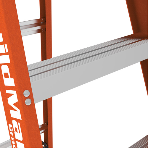 Step Ladder, 10', Fibreglass, 375 lbs. Capacity, Type 1AA Helyx Safety & Industrial Supplies