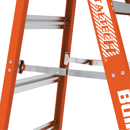 Step Ladder, 10', Fibreglass, 375 lbs. Capacity, Type 1AA Helyx Safety & Industrial Supplies