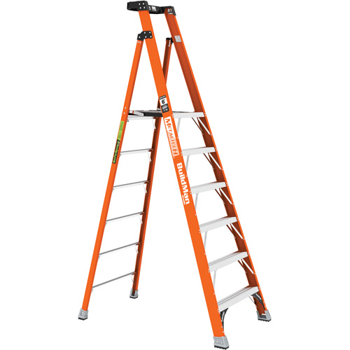 Safespace Platform Step Ladder, 6', 300 lbs. Cap. Helyx Safety & Industrial Supplies