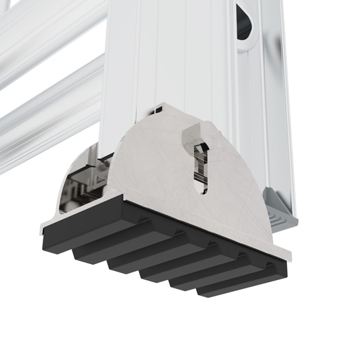 Jobsite Series Extension Ladder, 225 lbs. Cap., 28' H, Grade 2 Helyx Safety & Industrial Supplies