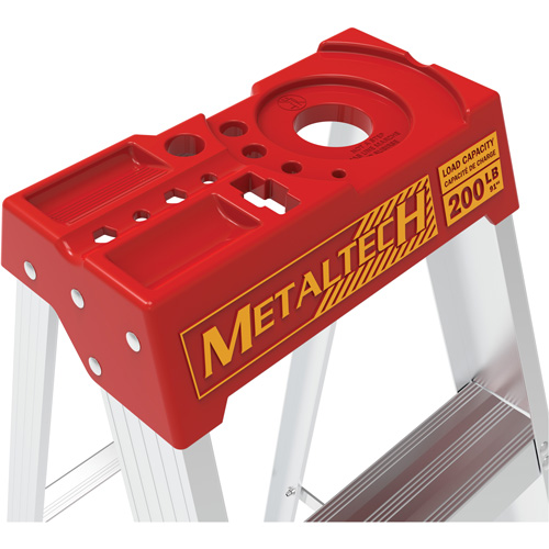 Step Ladder with Paint Tray, 6', Aluminum, 200 lbs. Capacity, Type 3 Helyx Safety & Industrial Supplies