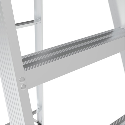 Step Ladder with Paint Tray, 6', Aluminum, 200 lbs. Capacity, Type 3 Helyx Safety & Industrial Supplies