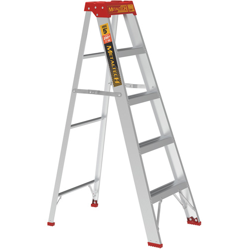 Step Ladder, 5', Aluminum, 200 lbs. Capacity, Type 3 Helyx Safety & Industrial Supplies