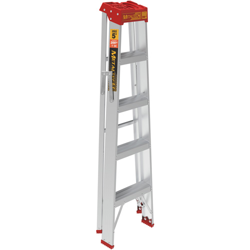 Step Ladder, 5', Aluminum, 200 lbs. Capacity, Type 3 Helyx Safety & Industrial Supplies