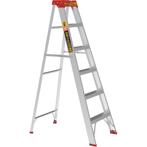 Step Ladder, 6', Aluminum, 200 lbs. Capacity, Type 3 Helyx Safety & Industrial Supplies