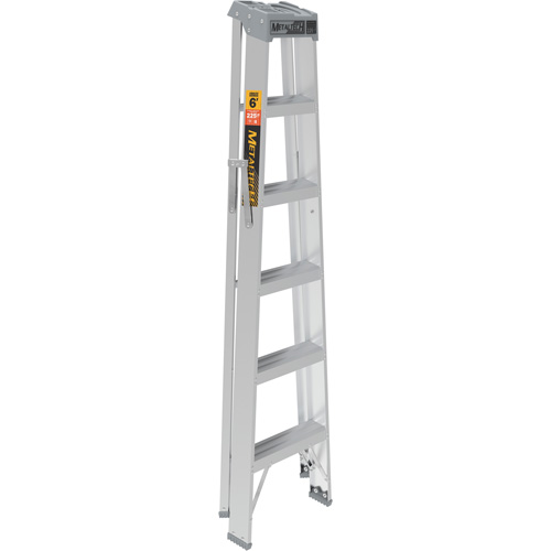 Escabeau, 6', Aluminium, Capacit&eacute; 225 lb, Type 2 Helyx Safety & Industrial Supplies