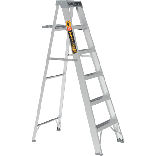 Step Ladder with Paint Tray, 6', Aluminum, 225 lbs. Capacity, Type 2 Helyx Safety & Industrial Supplies