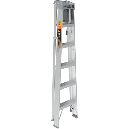 Step Ladder with Paint Tray, 6', Aluminum, 225 lbs. Capacity, Type 2 Helyx Safety & Industrial Supplies