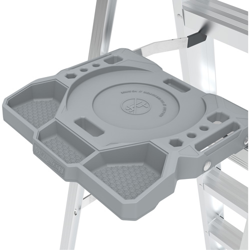 Step Ladder with Paint Tray, 6', Aluminum, 225 lbs. Capacity, Type 2 Helyx Safety & Industrial Supplies